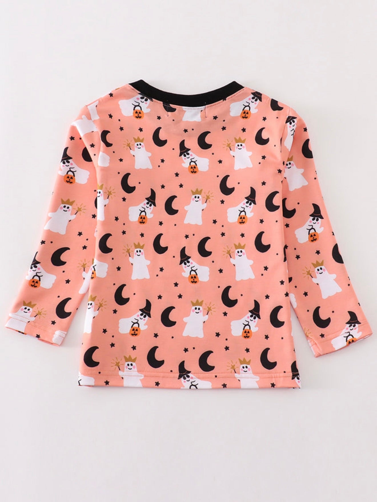 Premium Orange Halloween Ghost Top