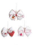 Load image into Gallery viewer, Christmas Tree Embroidered Bow
