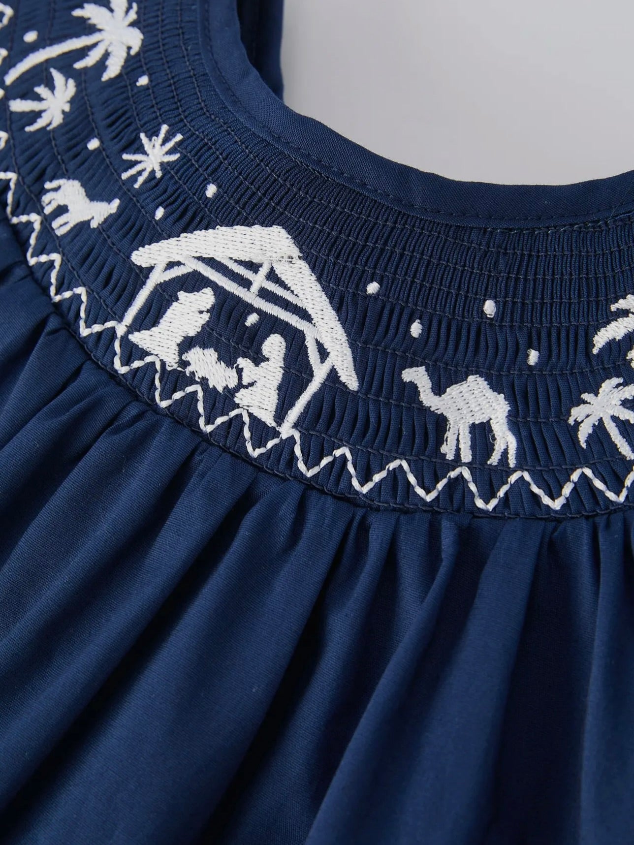 The Navy Nativity Dress