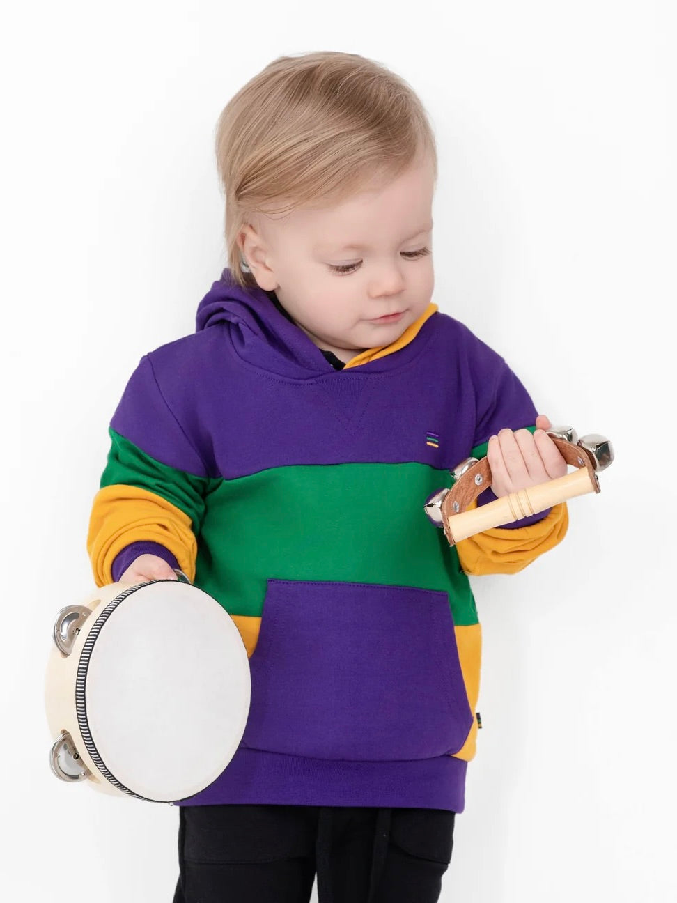 RUGBY WIDE PANEL HOODIE - TODDLER