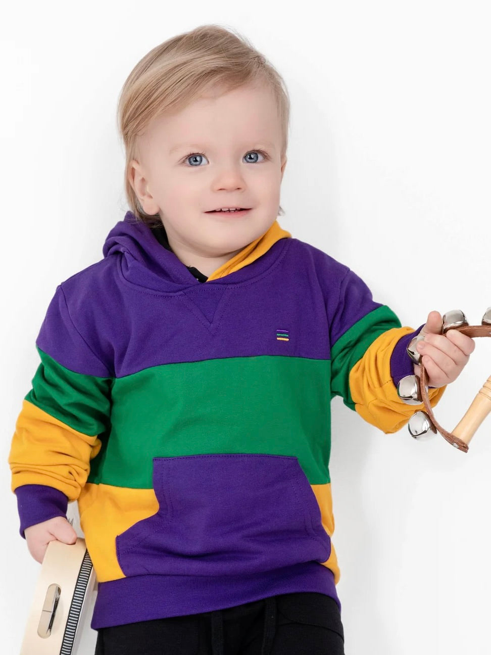 RUGBY WIDE PANEL HOODIE - TODDLER