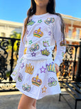 Load image into Gallery viewer, YOUTH CROWN SKORT - WHITE
