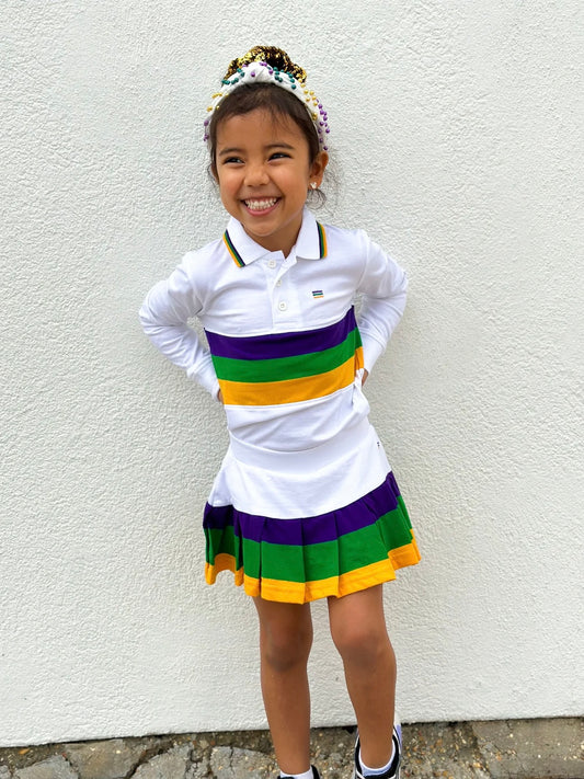 SKORTS YOUTH PLEATED - WHITE