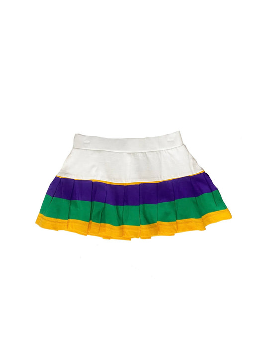 SKORTS JUNIOR PLEATED - WHITE