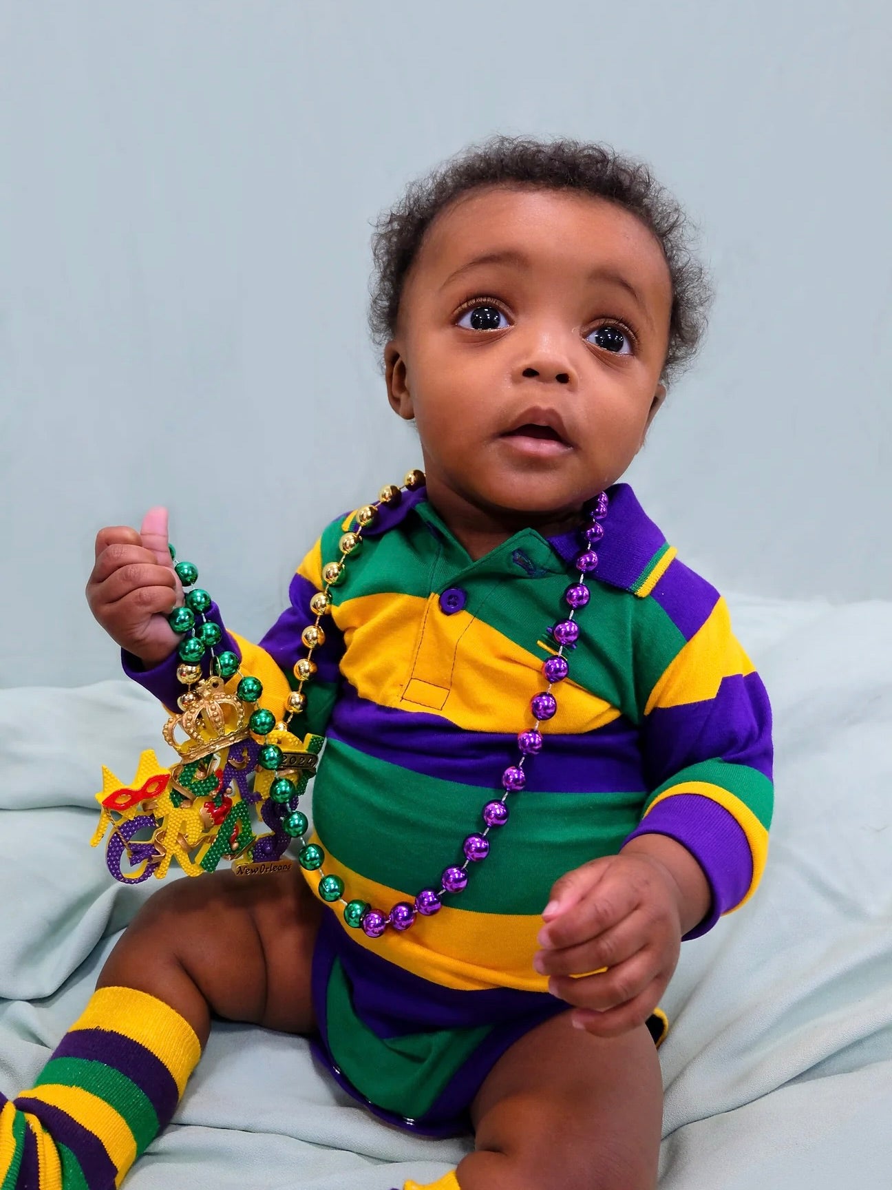 RUGBY INFANT ONESIE LONG SLEEVE