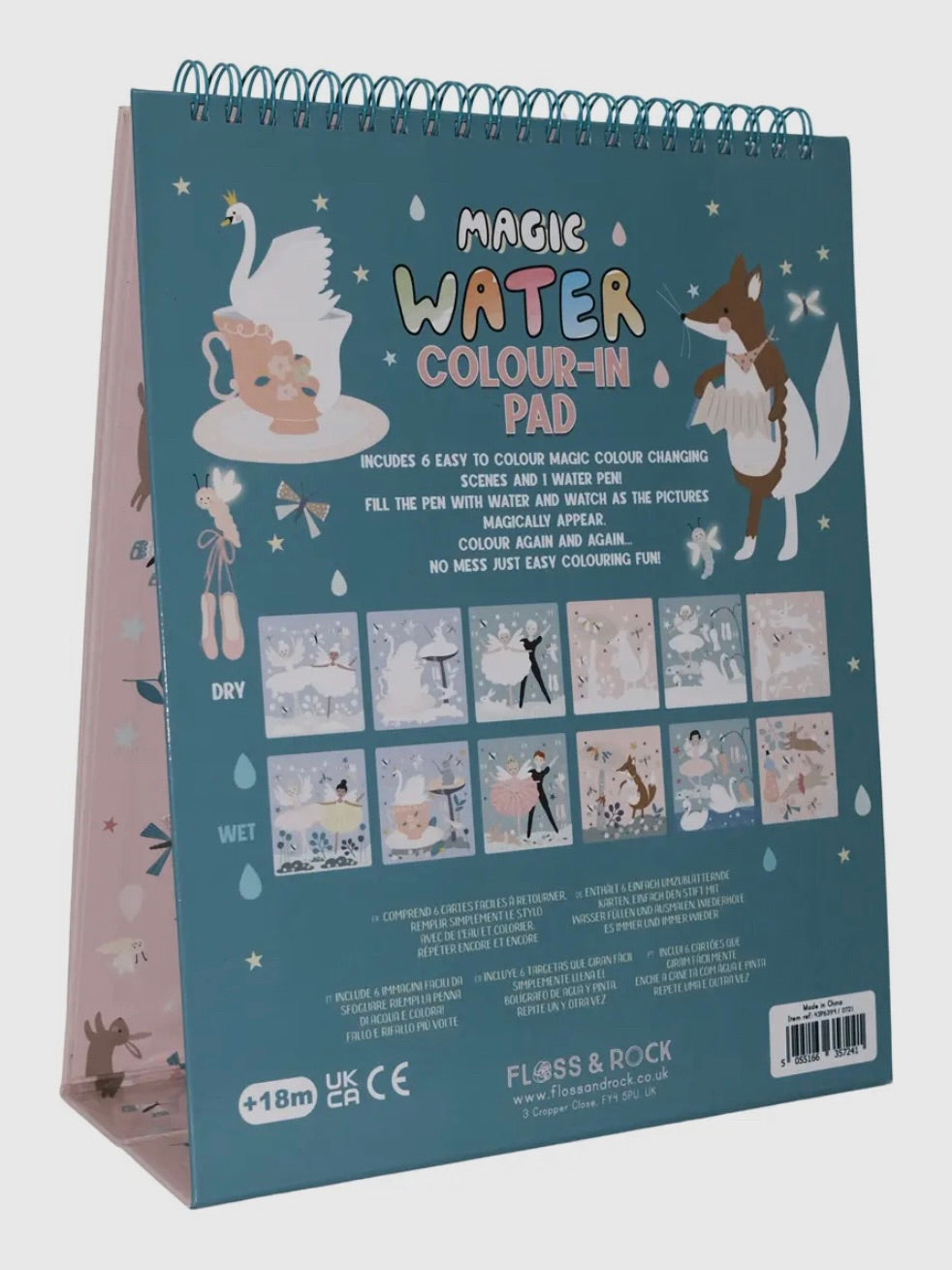 Magic Color Changing Watercard Easel and Pen