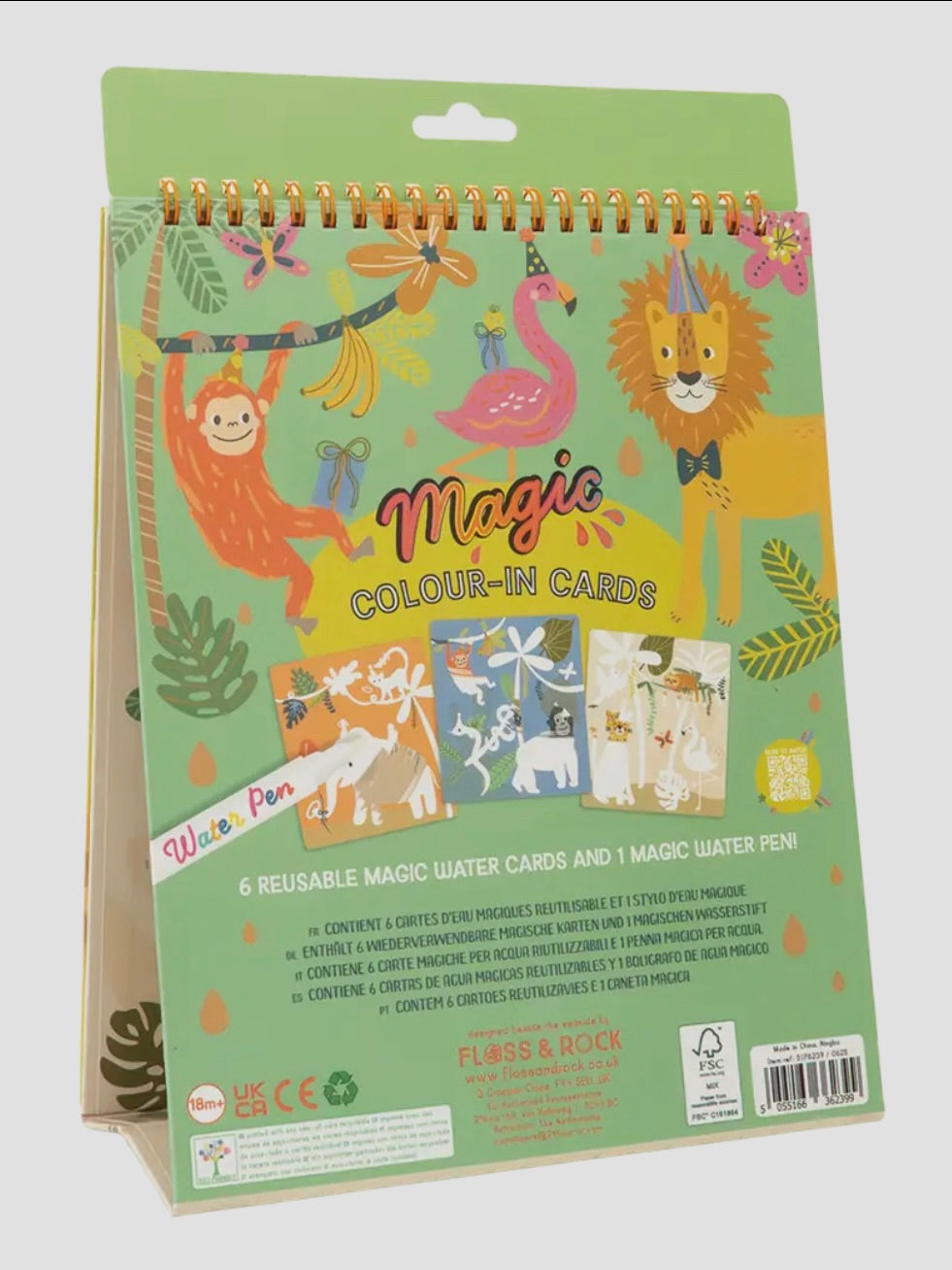 Magic Color Changing Watercard Easel and Pen