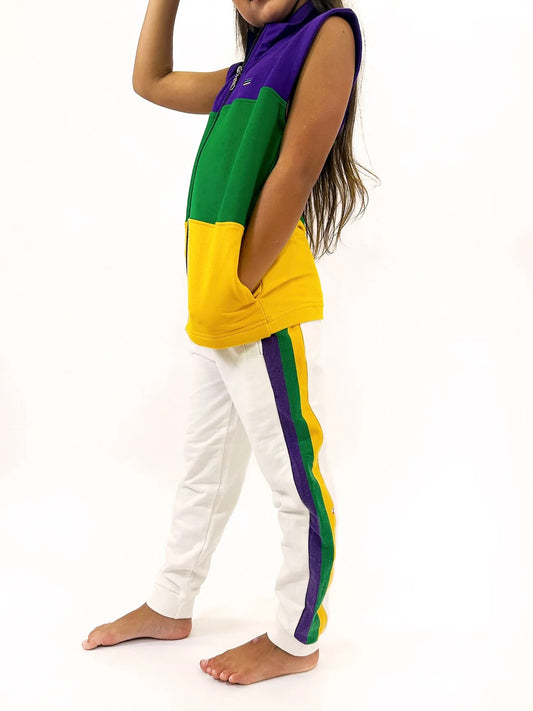 YOUTH VINTAGE JOGGER - WHITE
