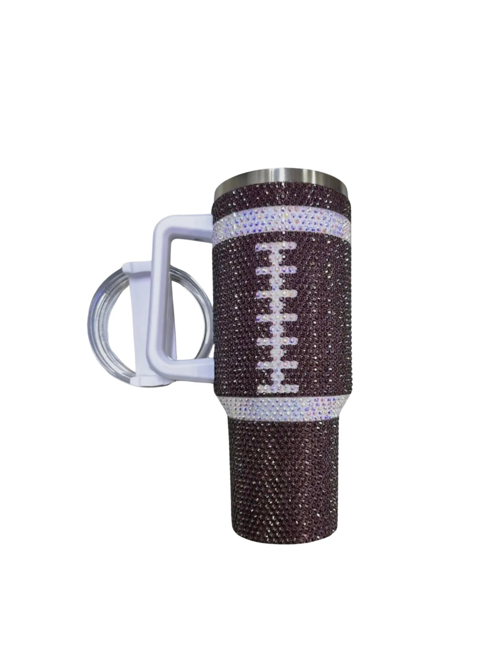 Rhinestone Football Gameday Tumbler