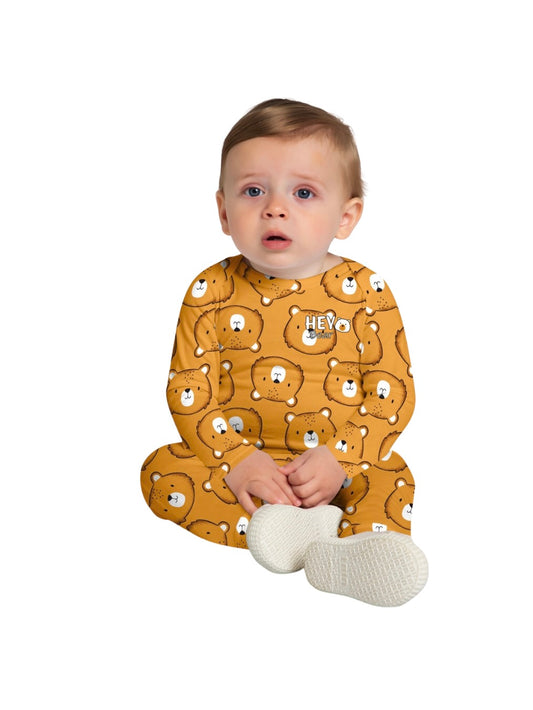 Yellow Honey Hey Bear Jumpsuit