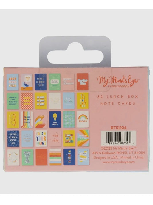 Lunch Box Cards