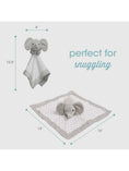 Load image into Gallery viewer, Elephant Baby Lovey Blanket

