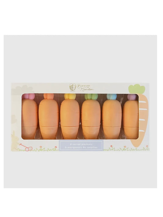 Bunnies in the Garden Carrot Marker Set