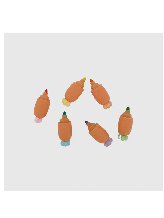 Bunnies in the Garden Carrot Marker Set
