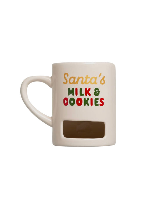 Santa’S Milk & Cookies Christmas Ceramic Mug