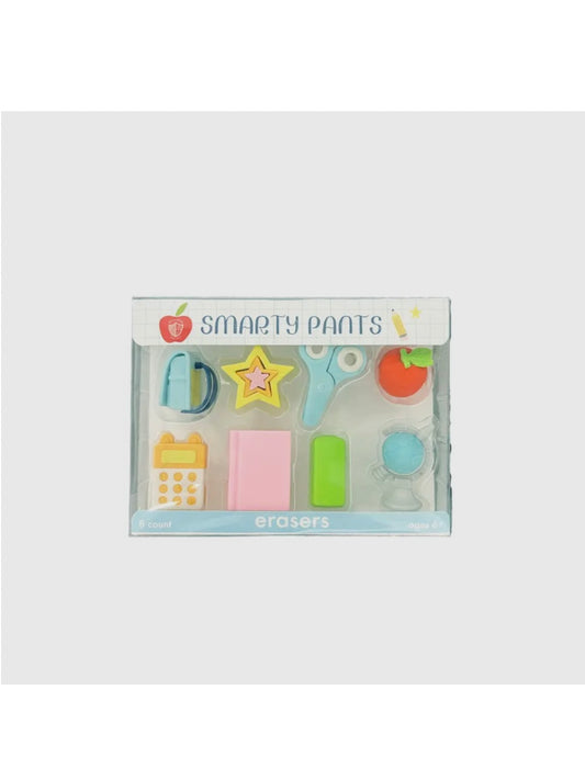 Smarty Pants Eraser Set