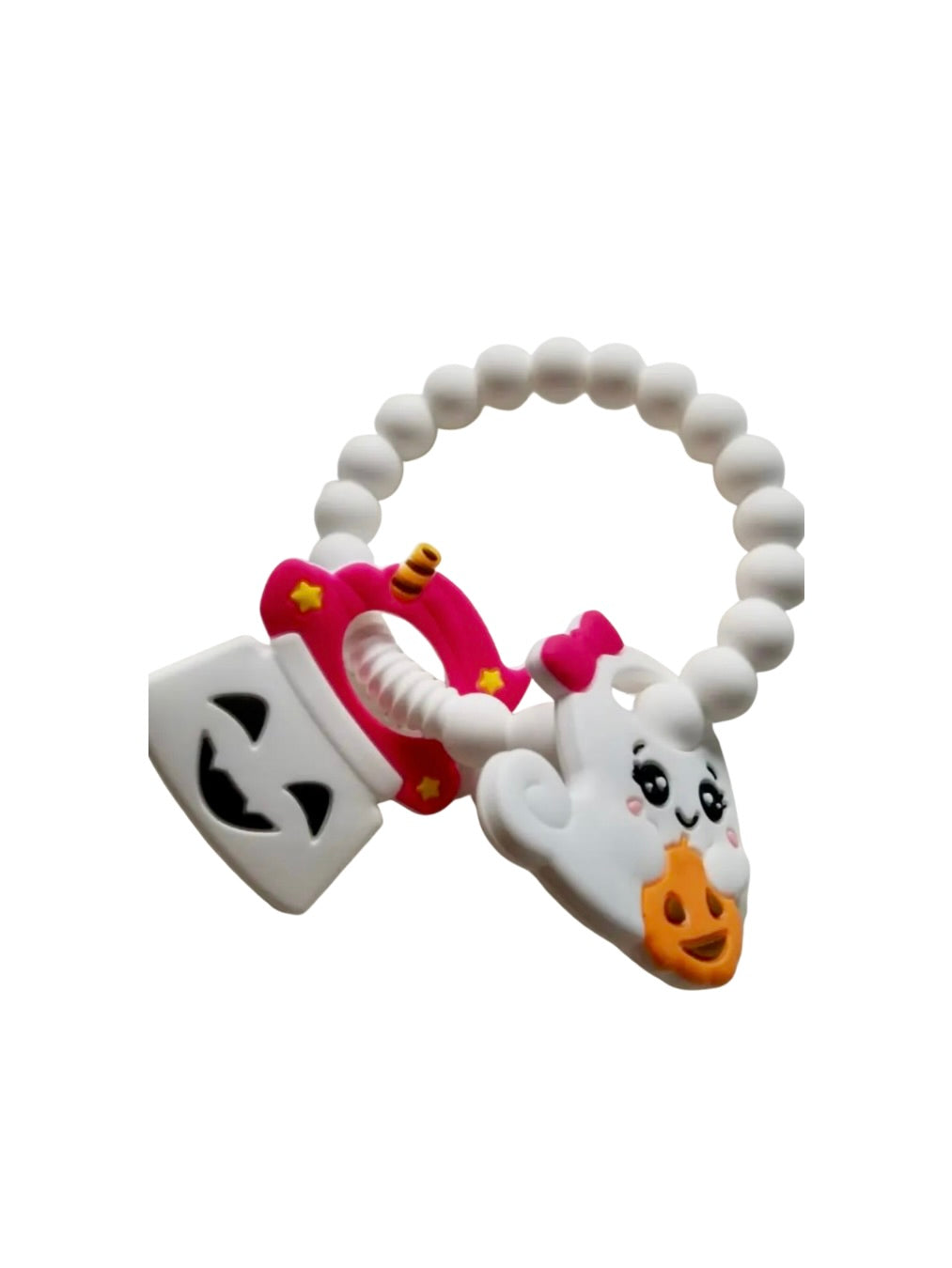 White Ghost Teether Ring