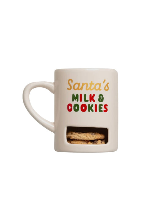 Santa’S Milk & Cookies Christmas Ceramic Mug