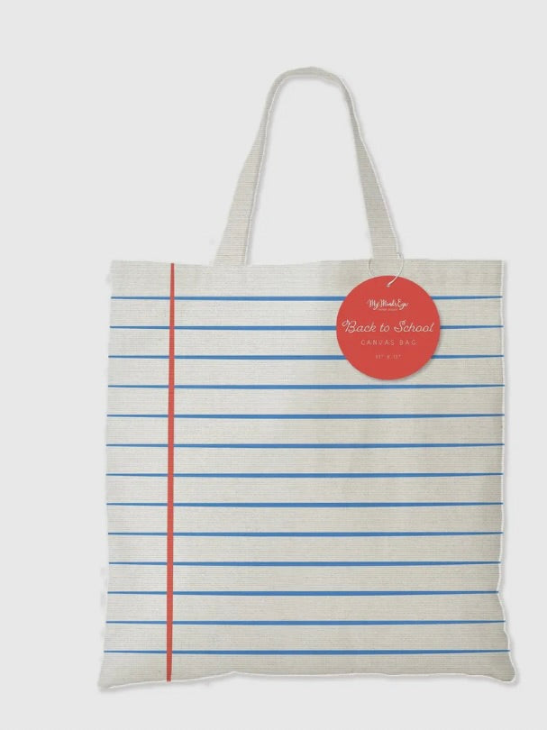 Back To School Canvas Bag