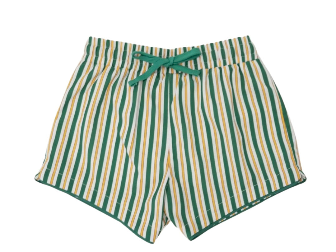 Hamptons Stripe Swim Shorts