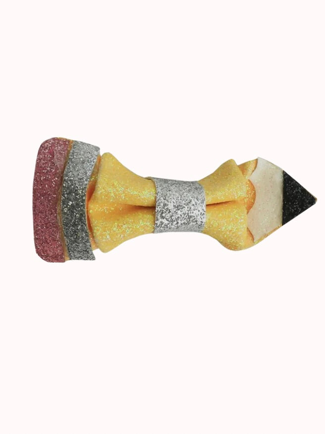 Glitter Pencil Hair Clip