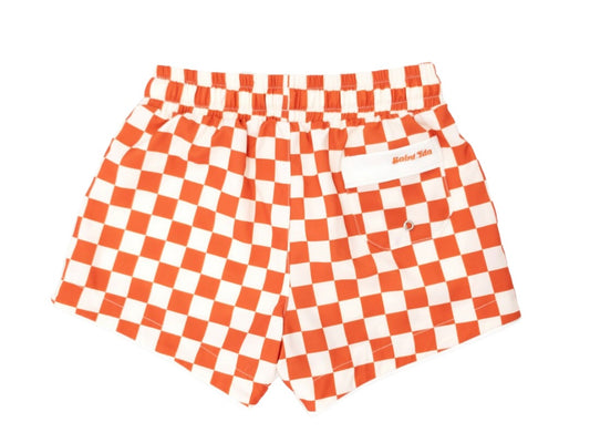Naples Checkered Swim Shorts